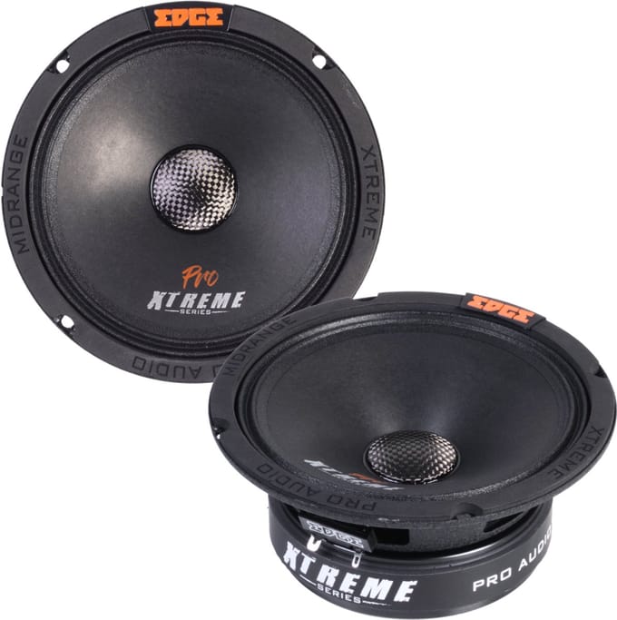 EDGE Xtreme EDXPRO6-E3 | 16.5cm / 6.5" | 2 x 300 Watt RMS @ 4Ω | Middentoners