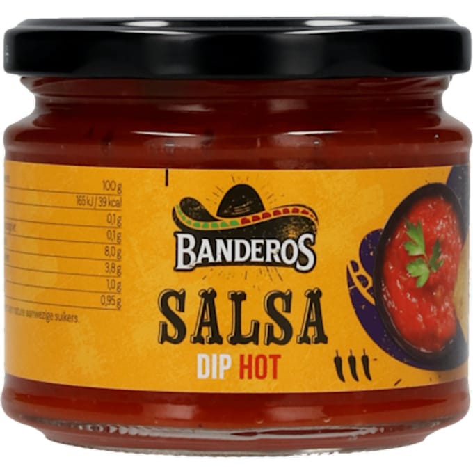 Salsa dip hot