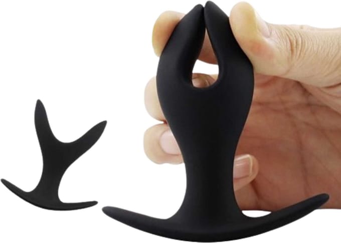 Buttplug | Anaal plug | SM | BDSM | V Model | Luxe uitvoering | Zeer sterk materiaal | Kont plug
