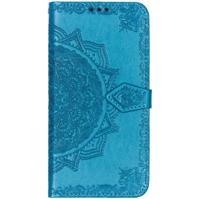 Mandala Bookcase voor de Samsung Galaxy A50 / A30s - Turquoise