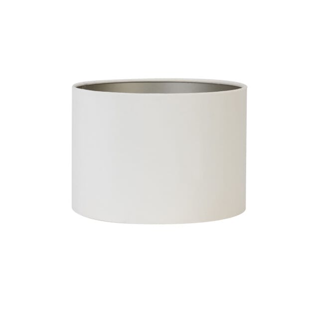 Light & Living Lampenkap Velours - Wit - 25x25x18cm - Modern