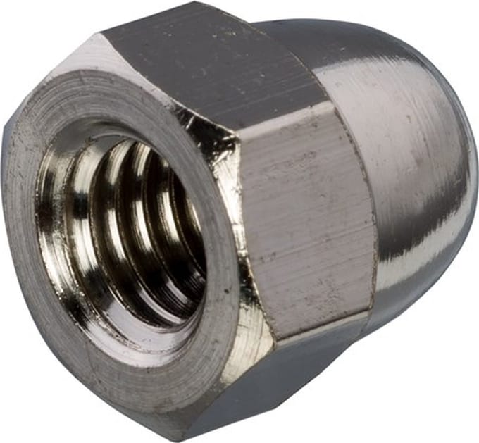 Hoenderdaal M5 dopmoeren SW-13 RVS A2 100 stuks