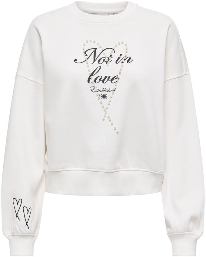 ONLY - ONLKIARA L/S O-NECK PEARL SWT - Meisjes - Sweaters