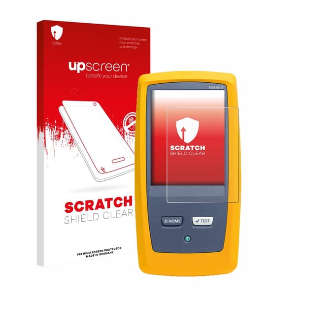 upscreen - Screenprotector voor Fluke DSX8000 - Folie Beschermfolie transparant