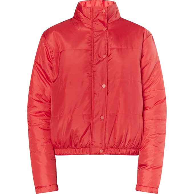Mymo Licht gewatteerd blousonjack Dames rood