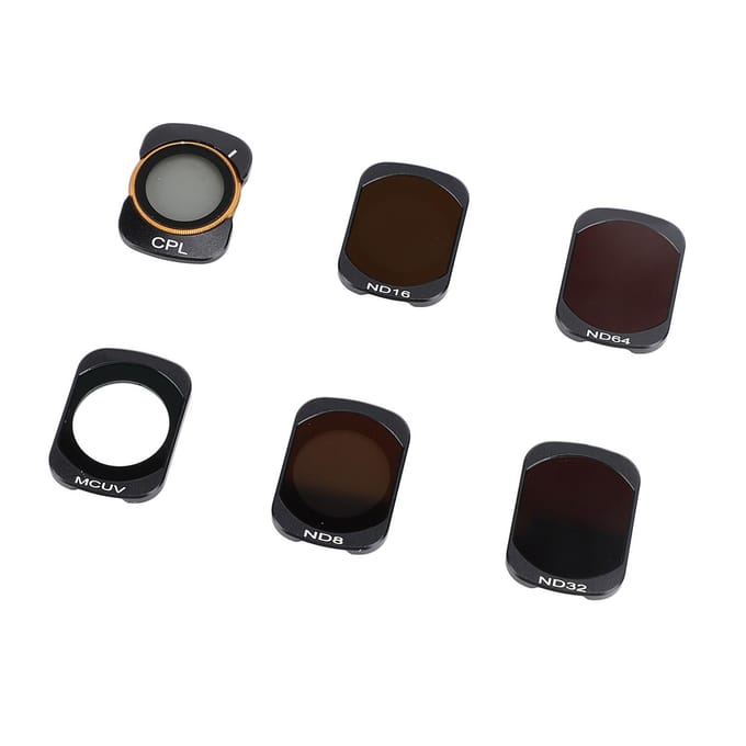 Magnetisch ND CPL Filter voor OSMO POCKET 3 MCUV CPL ND8 ND16 ND32 ND64 Neutraal Dichtheidsfilter black