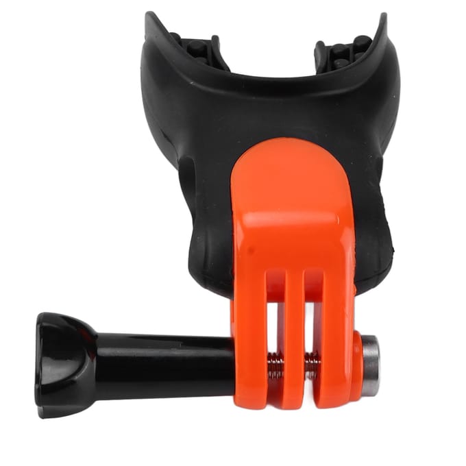 Adaptateur de support d'embout buccal ergonomique universel pour caméra d'action black