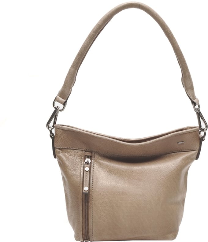 Berba | Lucca | Schoudertas | Dames | Taupe | Leer