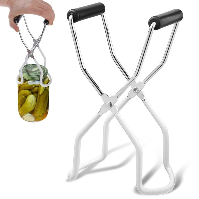 Potten Griptang Edelstaal - Weckpottang - Glastang - Keukentang - Tang
