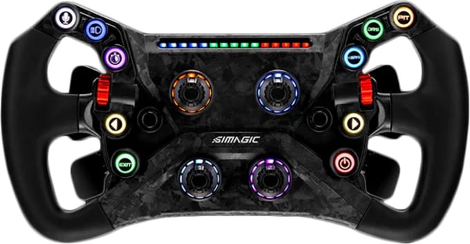 Simagic GT NEO with Shifter Paddles and QR50 quick release - Wired Wheel - PC