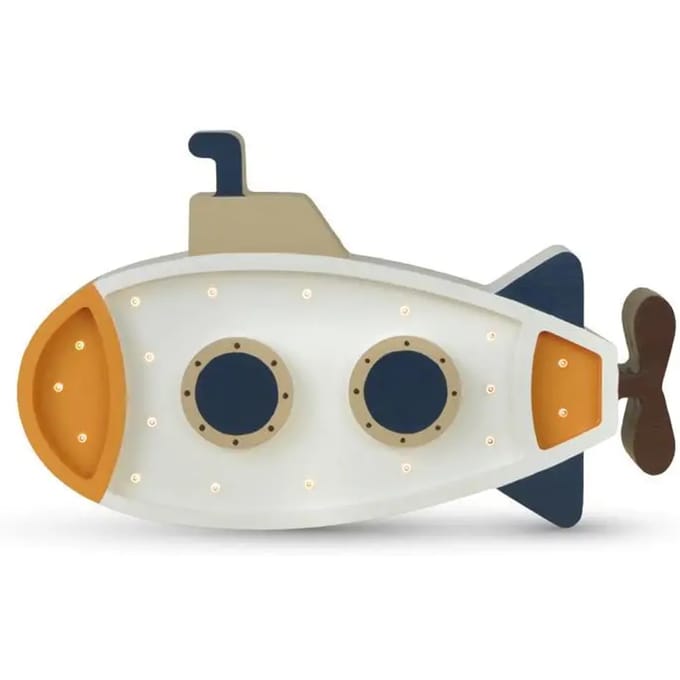 Handgemaakte lamp Peekaboo Submarine