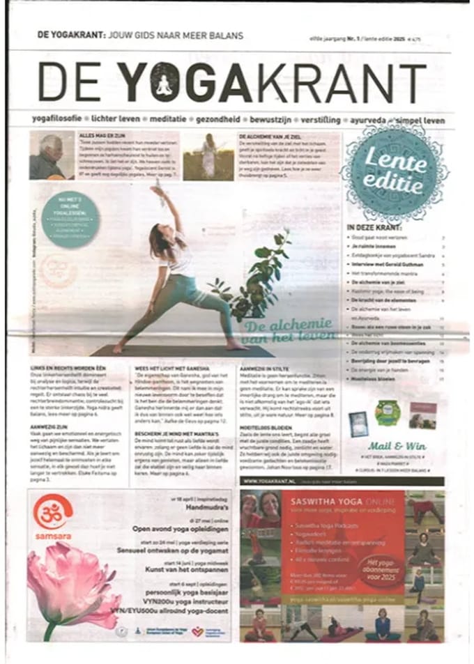 De Yogakrant Lente editie - 01 2025