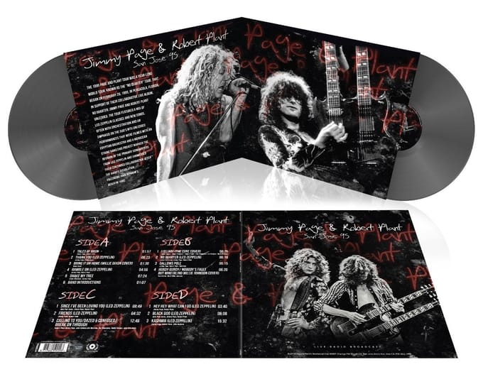Page & Plant - San Jose 1995 (2 LP) (Coloured Vinyl)