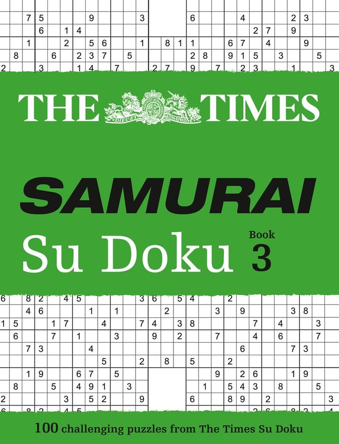 The Times Samurai Su Doku Book 3