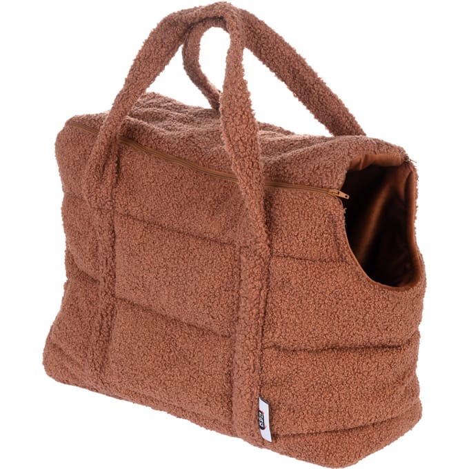 TIAKI draagtas teddy voor honden koper: ca. 40x20x30cm