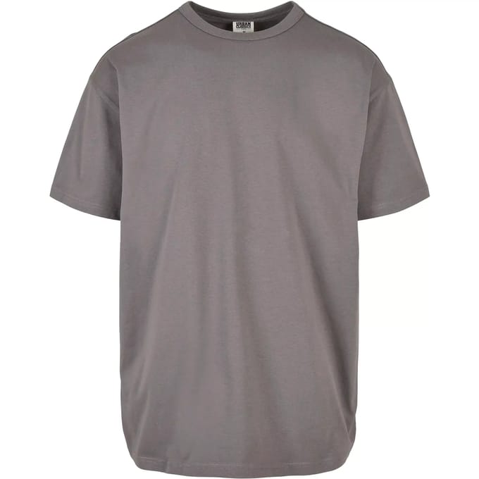 Urban Classics - Organic Basic Heren T-shirt - 5XL - Grijs