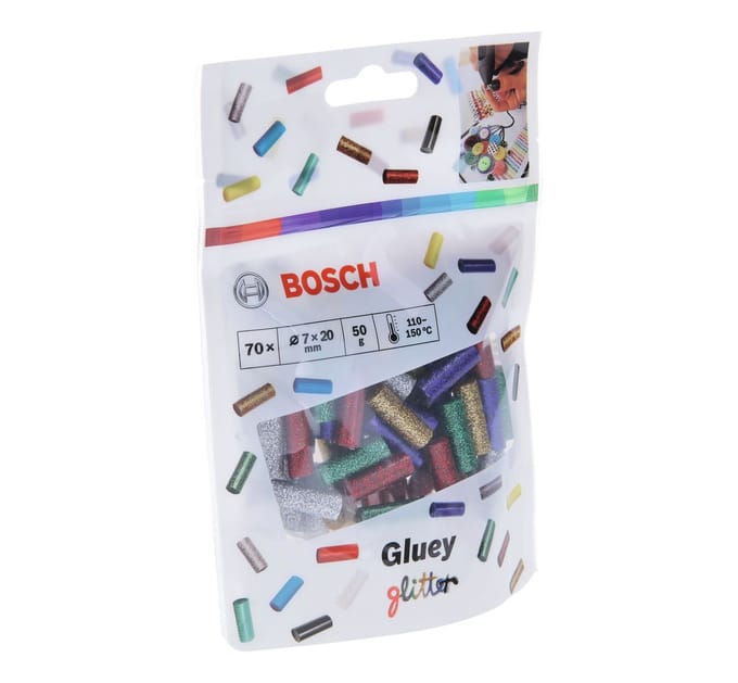 Bosch Accessories Gluey Lijmstick 7 mm 20 mm Glittereffect 58 g 70 stuk(s)
