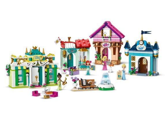 LEGO 43246 ǀ Disney Princess: Disney Princess marktavonturen Set met Schatkaart en Poppetjes