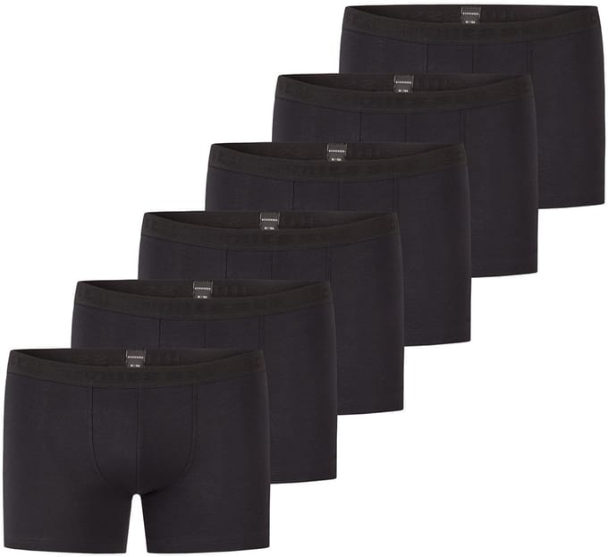 Schiesser Jongens shorts / pants 6 pack Teens Boys 95/5 Cotton