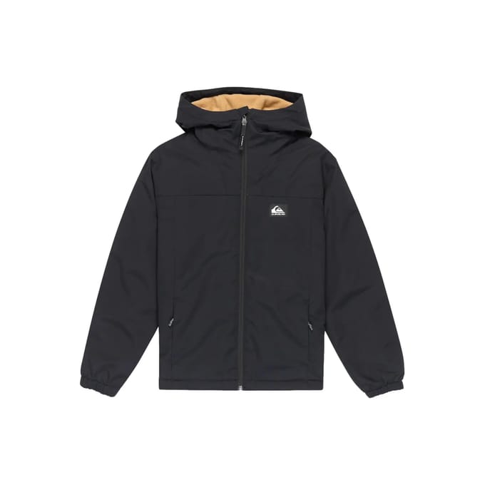 Quiksilver Overcast 3k Warm Jas Zwart 14 Years Jongen