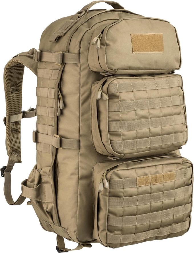 Defcon 5 rugzak Ares modulair backpack 50 liter - Coyote Tan - Bruin