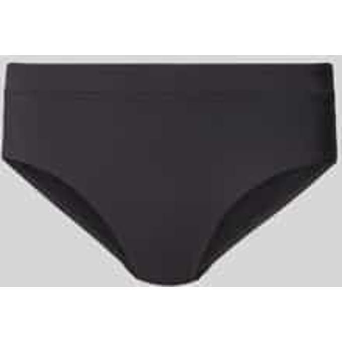 slim fit bikinibroekje met logo-applicatie model 'Beach'