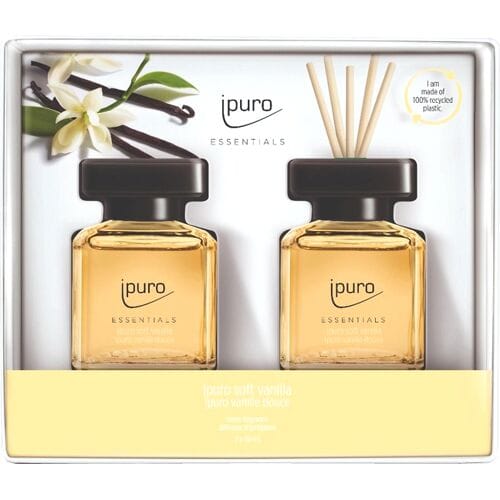 Geurstokjes Ipuro Soft Vanilla 2 x 50 ml geschenkset