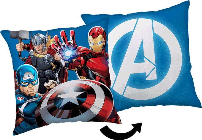 Marvel Avengers Sierkussen Logo - 35 x 35 cm - Polyester