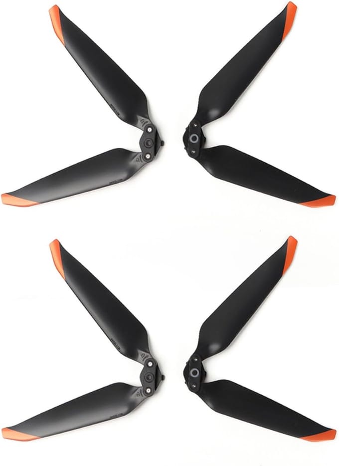 2 Paar 9453 Low Noise Quick Release Propellers voor DJI Mavic 3, Mavic 3T/3E/3M Drones - Stille en Efficiënte Vervangingspropellers voor Verbeterde Prestaties
