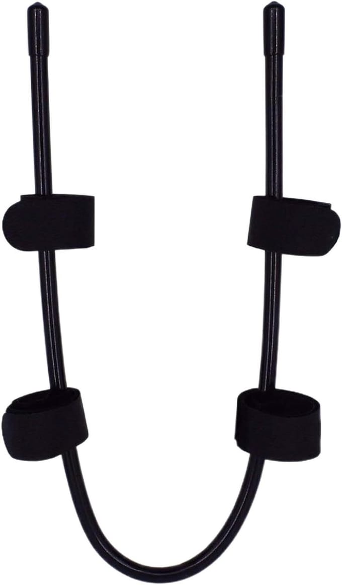 Afvoerslang Houder - Flexibele Buisklem - Slang Positionering - Verstelbare Pasvorm - 30 cm - Zwart