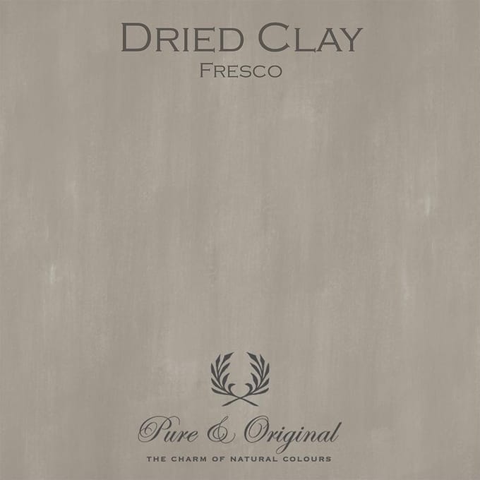Pure & Original Fresco Kalkverf Dried Clay 1 L