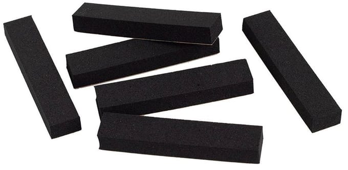 Boston PHC-STJMJG pickup hoogte kussens voor ST/JG/JM gitaren, 8mm hoogte, set van 6 stuks