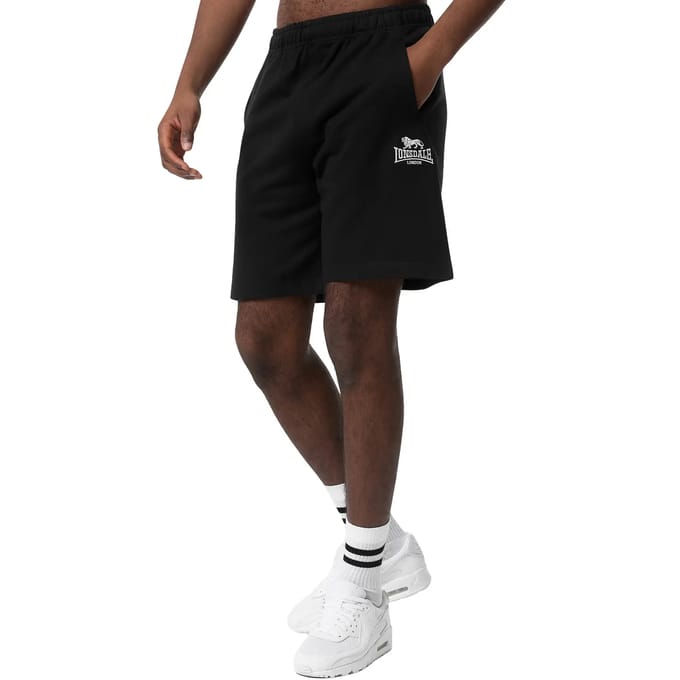 Lonsdale Dromore Shorts normale Passform Black/White-L