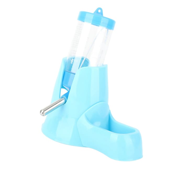 Bouteille d'eau suspendue pour hamster 3 en 1 Distributeur d'eau automatique pour petits animaux white