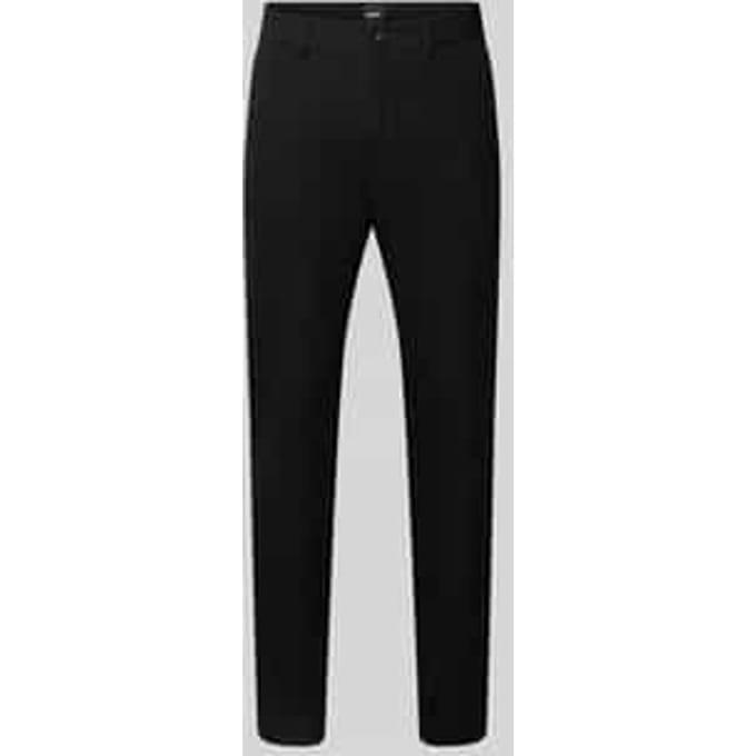 Slim fit pantalon van katoenmix, model 'KANTON'