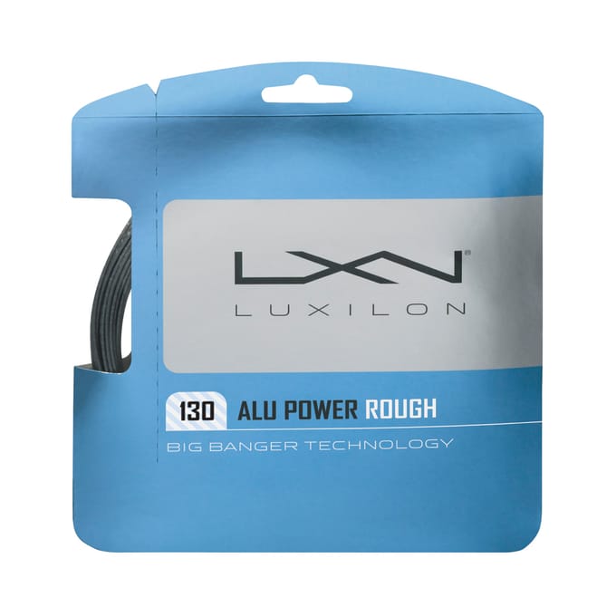 Luxilon ALU Power Rough Set Snaren 12,2m-Zilver