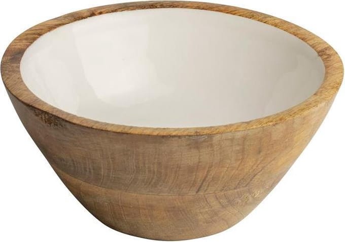 Gusta - Schaaltje 'Mango Enamel' wit