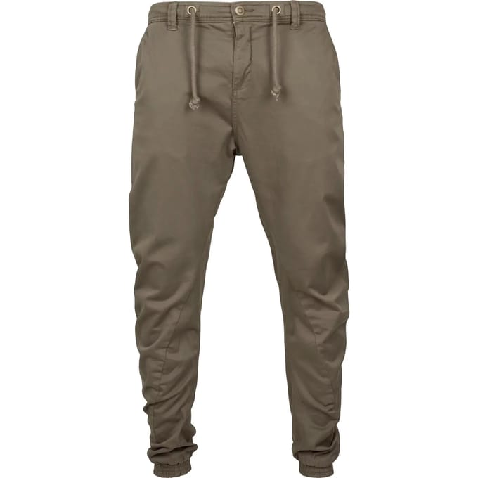 Urban Classics Heren joggingbroek -L- Stretch Groen