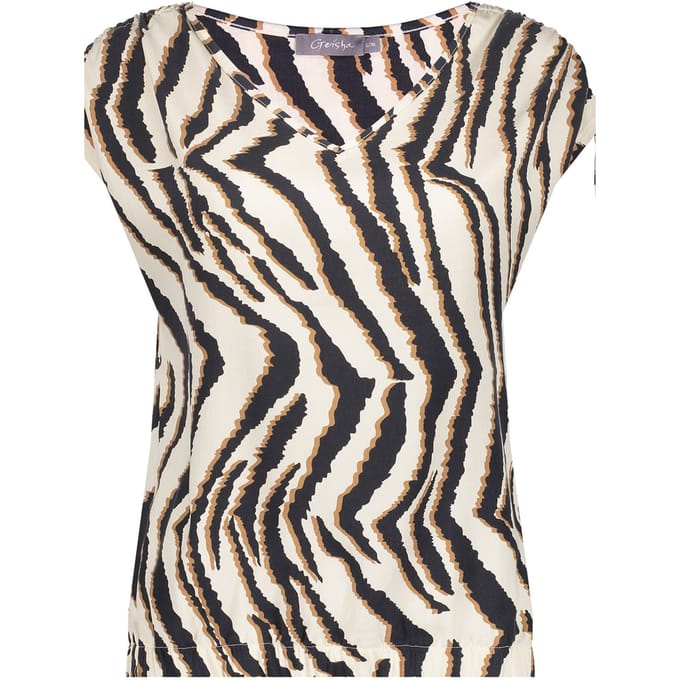 Geisha Top Sand/black Taglia: M | Magliette intime Outlet | Donna | Marrone