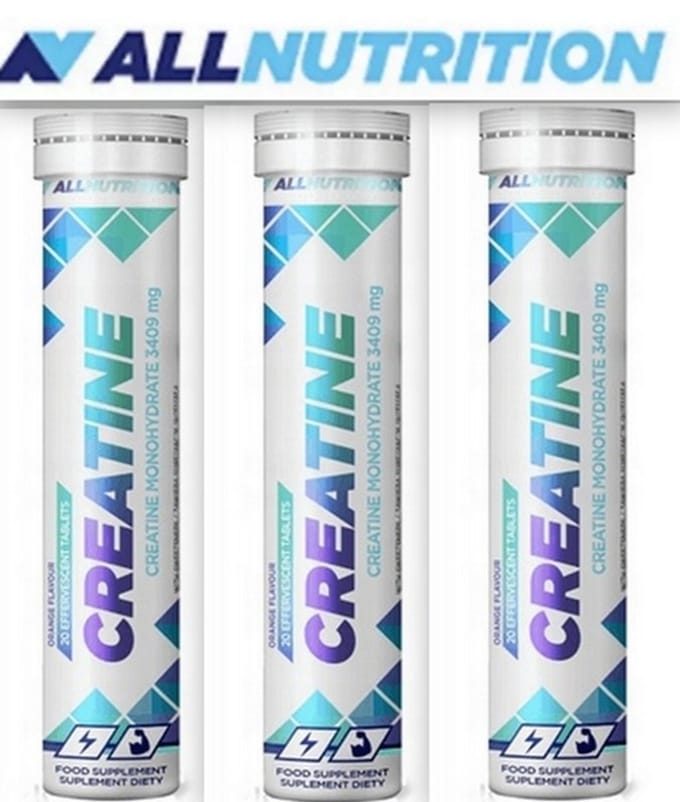ALLNUTRITION Creatine | 3×20 bruistabletten | sinaasappelsmaak | voedingssupplement