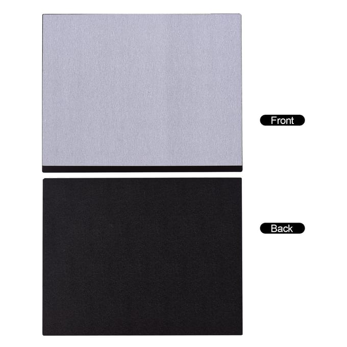 Herbruikbare Boeddhabordkunstenaarsbordverf met waterpenseel en standaard voor drukontspanning 19 x 18cm Board gray