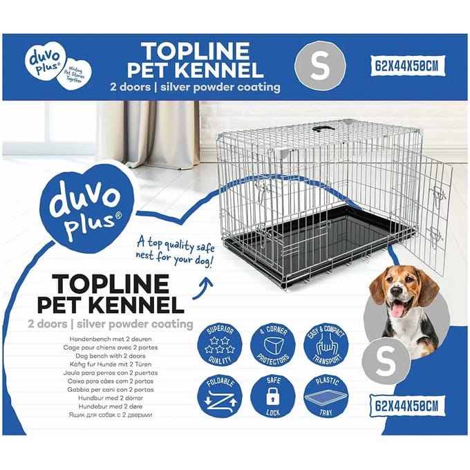 Vouwbare hondenkennel van ijzer Duvoplus Topline