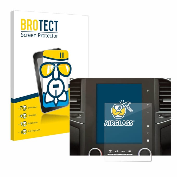 Screenprotector voor Renault Megane 4 2021 Easy Link 9.3" Beschermglas transparant