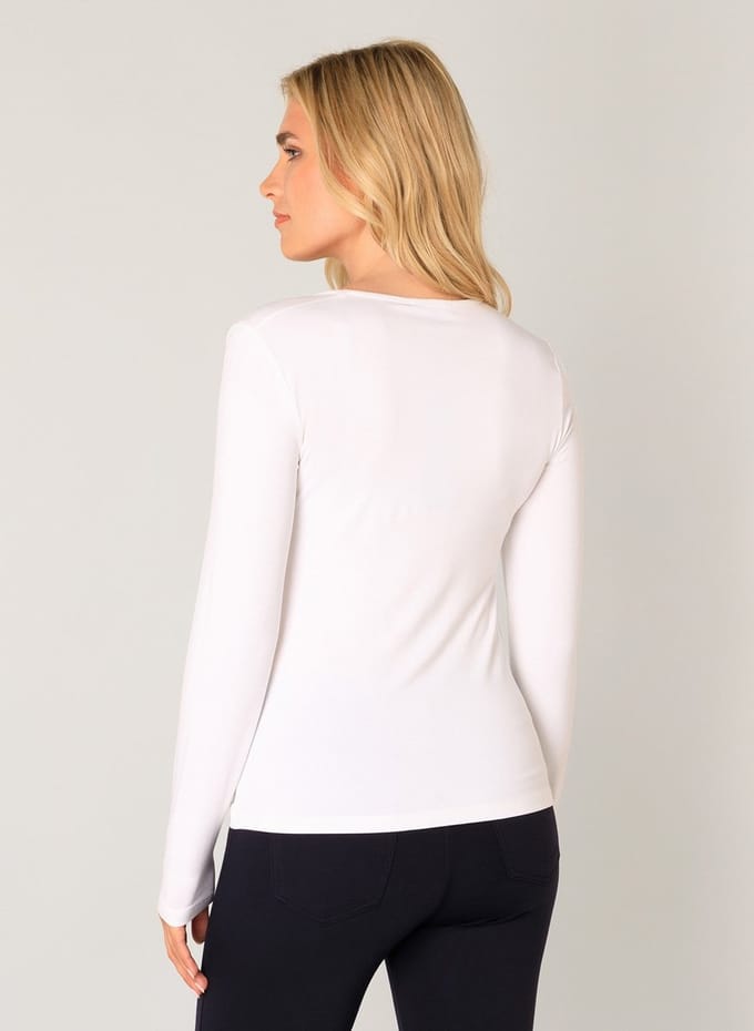 BASE LEVEL Yaso Jersey Shirt - White - maat 44