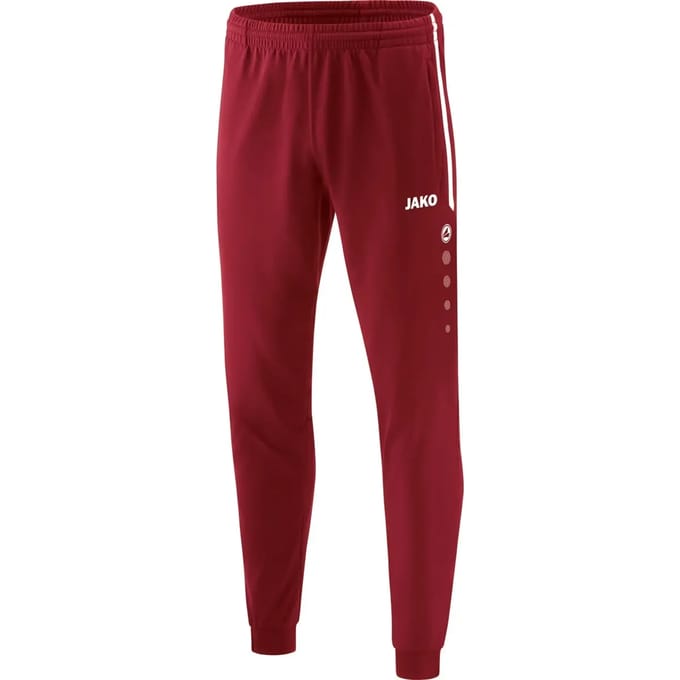 Jako - Polyester trousers Competition 2.0 - Polyesterbroek Competition 2.0 - S - Rood