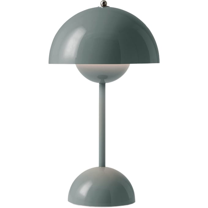 &Tradition Oplaadbare tafellamp Flowerpot VP9 - stone blue