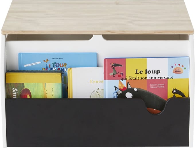 Vertbaudet Kist voor boeken en speelgoed SERIE SCHOOL