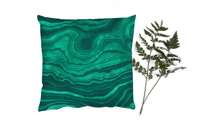 Sierkussens - Kussentjes Woonkamer - 60x60 cm - Agaat - Edelstenen - Geode