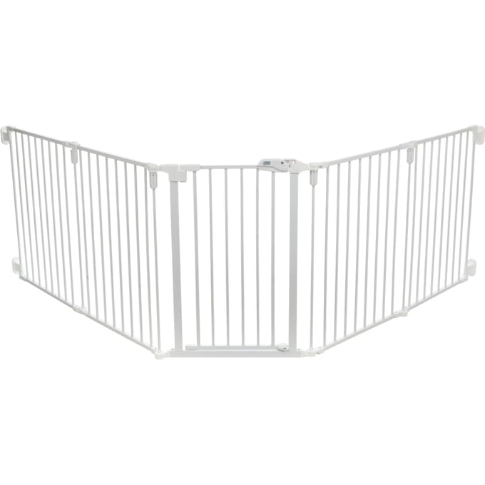 Trixie Afsluithek metaal, 5 elementen met deur B 62,5-300 x H 76,5 cm hond