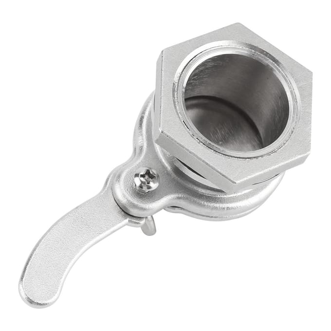 RVS Honingkraan Schuifafsluiter Imkerijgereedschap Extractor Bottelapparatuur gray